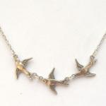 Silver Bird Necklace