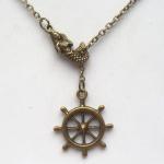 Antiqued Brass Mermaid Hel..
