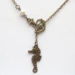 Antiqued Brass Anchor Seah..